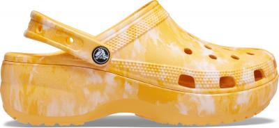 Crocs Classic Platform Graphic Clog Women
