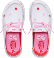 Wendy Y Emroidered Hearts White/Multi