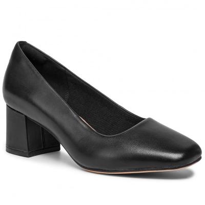 CLARKS Sheer Rose Black Leather
