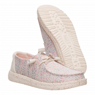Wendy Stretch Speckle Taupe / Multi