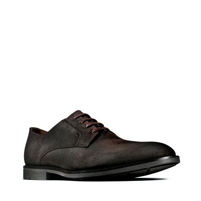 CLARKS Ronnie WalkGTX Dark Brown Nub