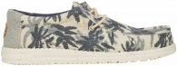 Wally Palm Jute  Egret / Cloud Blue