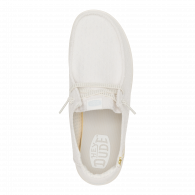 Wendy Rise Perf Canvas  White