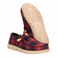 Wally Cozy Plaid Red Plaid/Black