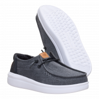 Wendy Rise Chambray Grid Black