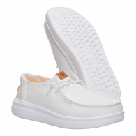 Wendy Rise Chambray Grid Snow White