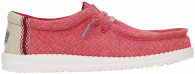 Wally Jute  Claret Red / Silver Birch