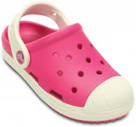Kids Crocs Bump It Clog  Candy Pink / Oyster