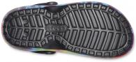 Crocs Classic Lined Tie Dye Clog Multi/Black