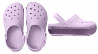 Crocs Crocband Platform Clog lavender/sparkle