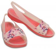Womens ColorBlock Soft Floral coral