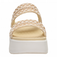 Austin Slide Woven Boulder Tan/ Egret