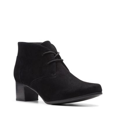 CLARKS Un Damson Tie Black Sde