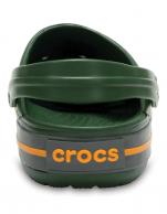 CROCS Crocband  Forest Green / Slate Grey