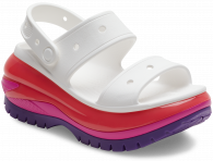 CROCS CLASSIC MEGA CRUSH SANDAL White/Multi