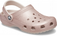 Crocs Classic Glitter Clog Kids Quartz Glitter