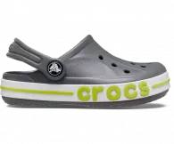 Crocs Bayaband Kids Clog 207019 Slate Grey / Lime Punch