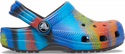 CROCS CLASSIC SPRAY DYE CLOG T