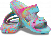Crocs classic marbled sandal  Neptun / Multi