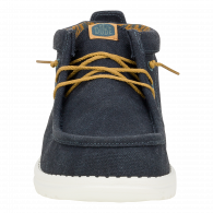 Wally Mid Waxed Canvas  Navy