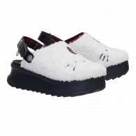 Hello Kitty Delray Clog White Black