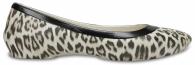 Crocs Lina Graphic Flat Leopard / Oyster