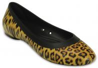Crocs Lina Graphic Flat Leopard