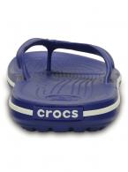 CROCS Crocband Flip Cerulean Blue / White