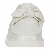 Wendy Bow Shimmer Metallic Silver