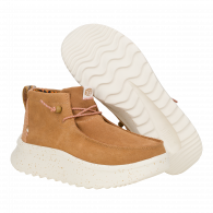 Wendy Peak Hi Suede  Chestnut