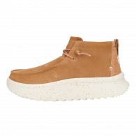 Wendy Peak Hi Suede  Chestnut