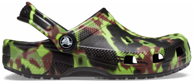 Crocs Classic Spray Camo Clog Kids T