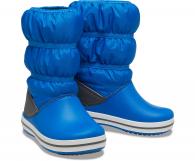 CROCS Kids Crocband™ Winter Boot Bright Cobalt / Light Grey