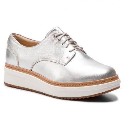 CLARKS Teadale Rhea Silver Metallic