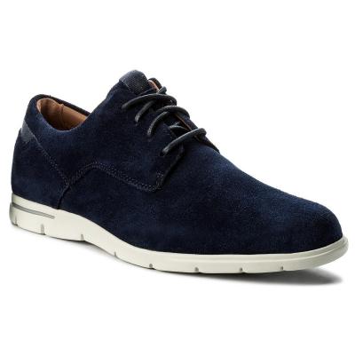 CLARKS Vennor Walk Navy Suede