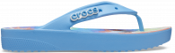 Crocs Classic Platform Tie Dye Flip Oxygen/Multi