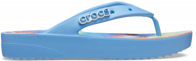 Crocs Classic Platform Tie Dye Flip