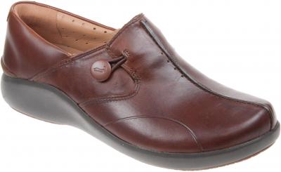 CLARKS Un.Loop2 Walk Dark Tan Lea