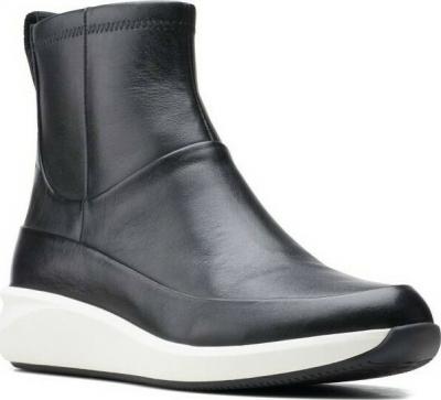 CLARKS Un Rio Free Black Leather