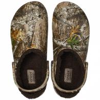 Crocs Classic Lined Realtree Edge Clog Chocolate / Chocolate
