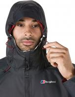 BERGHAUS DELUGE VENTED SHELL JKT AM 22392 carbon  