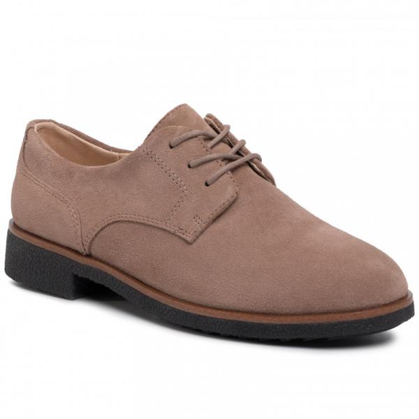 CLARKS Griffin Lane Taupe Suede