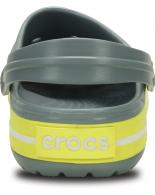 CROCS Crocband  Concrete / Chartreuse